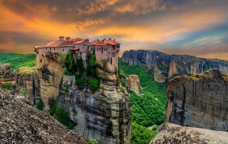 Meteora peaks